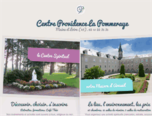 Tablet Screenshot of centrespirituel-lapommeraye.org
